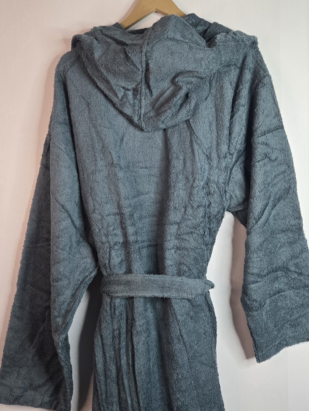 SIORO Men Size XXL Terry Cotton Hooded Robe, Pockets, Absorbent Kimono Style,NWT - Picture 8 of 11